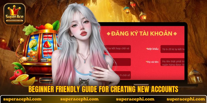 Beginner friendly guide for creating new accounts