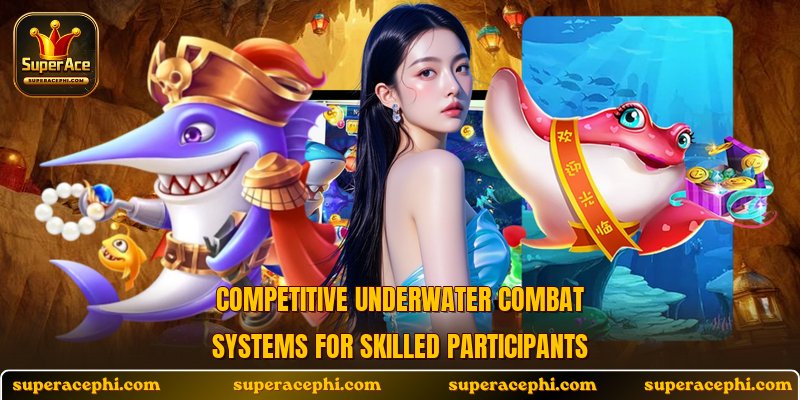 Competitive underwater combat systems for skilled participants