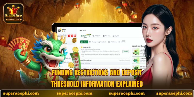 Funding restrictions and deposit threshold information explained