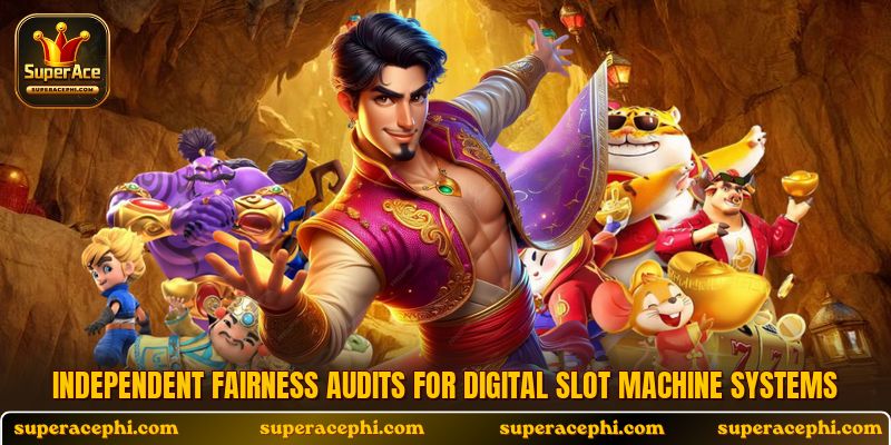 Independent fairness audits for digital slot machine systems