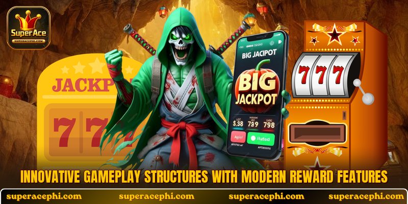 Innovative gameplay structures with modern reward features