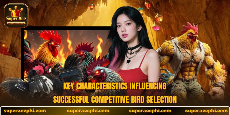 Key characteristics influencing successful competitive bird selection