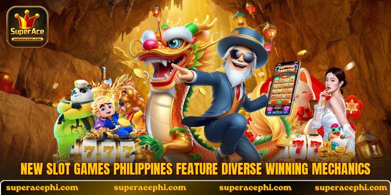 New slot games Philippines feature diverse winning mechanics