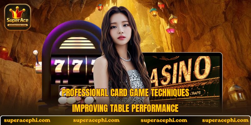 Professional card game techniques improving table performance