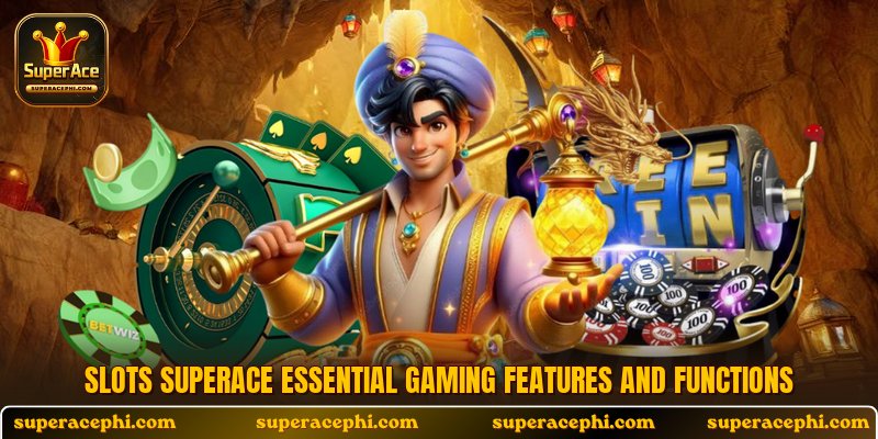 Slots Superace essential gaming features and functions