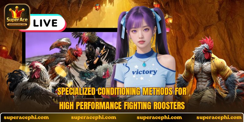 Specialized conditioning methods for high performance fighting roosters